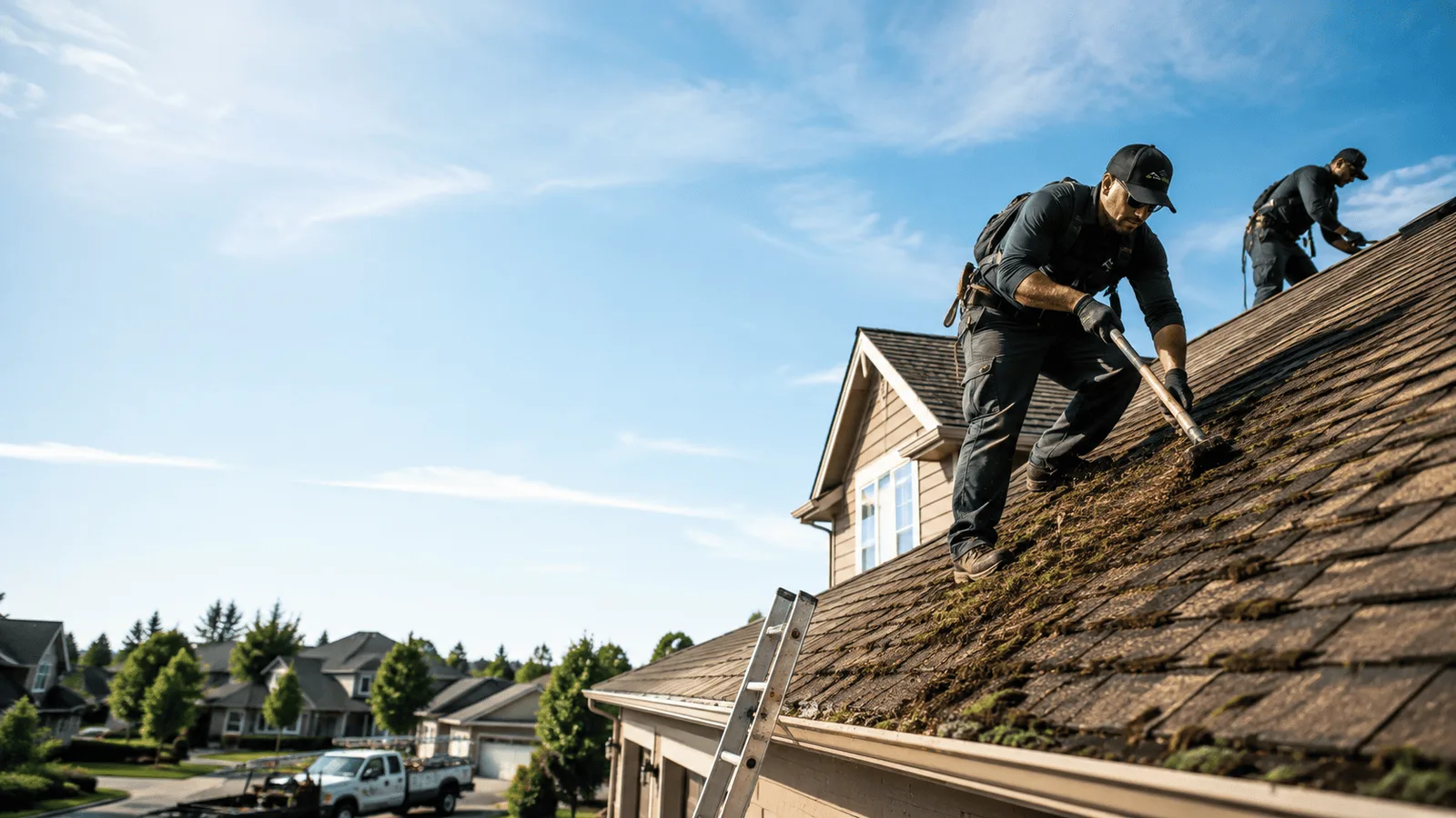 Roof Moss Removal in Yancey, TX near me